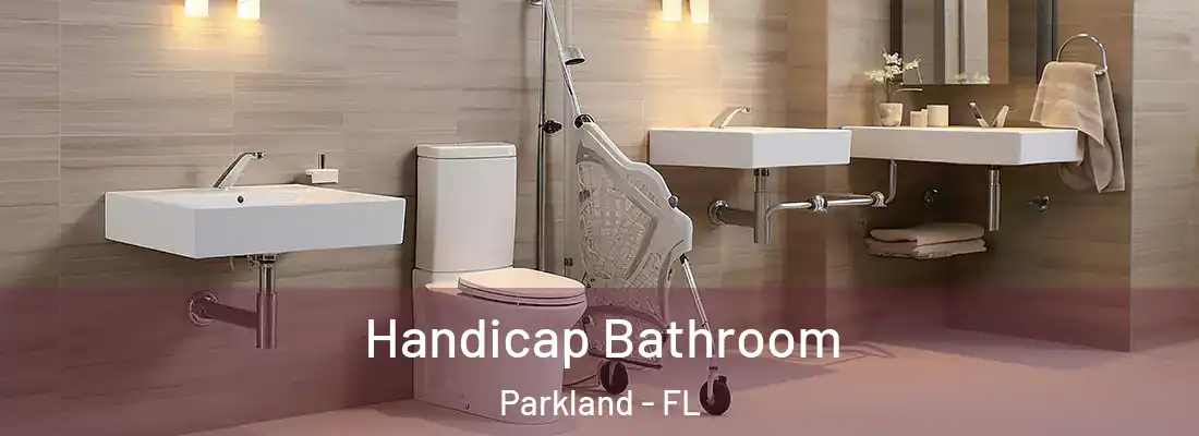  Handicap Bathroom Parkland - FL