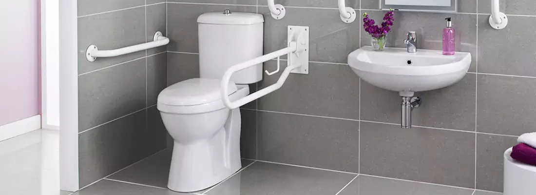 Modern Handicap Bathroom Solutions with Safety Features in Parkland, FL