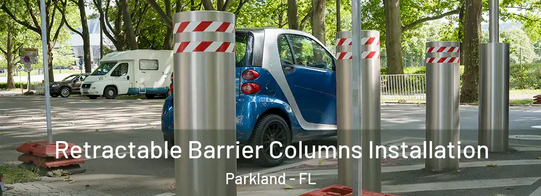 Retractable Barrier Columns Installation Parkland - FL