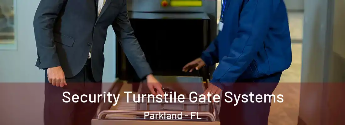 Security Turnstile Gate Systems Parkland - FL